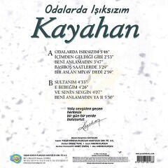 Kayahan - Odalarda Işıksızım Plak