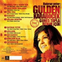 Gülden Karaböcek - Güneş Topla Benim İçin/ Hatıran Yeter Plak