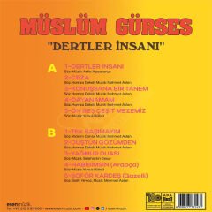 Müslüm Gürses - Dertler İnsanı Plak